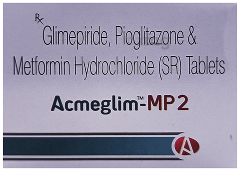 Acmeglim-MP 2 Tablet SR image Acmeglim-MP 2 Tablet SR image