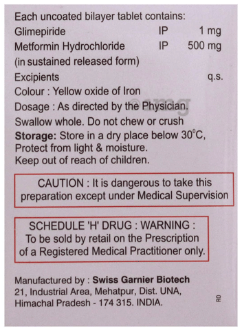 Insuform 1 Tablet SR image Insuform 1 Tablet SR image