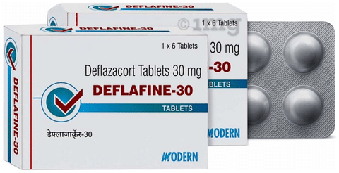 Deflafine 30mg Tablet image Deflafine 30mg Tablet image