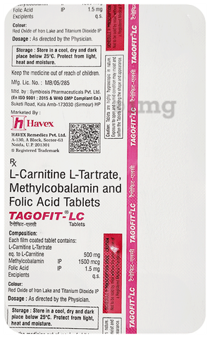 Tagofit-LC Tablet image