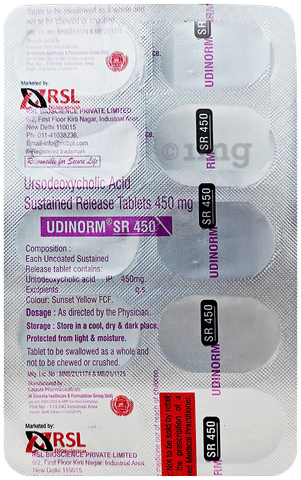 Udinorm 450mg Tablet SR image