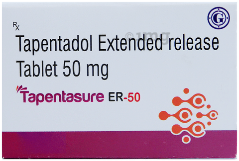 Tapentasure ER 50 Tablet image Tapentasure ER 50 Tablet image