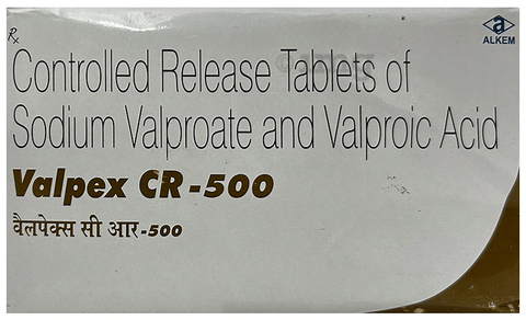 Valpex 500mg Tablet CR image