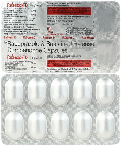 Rabezox D Capsule SR image Rabezox D Capsule SR image