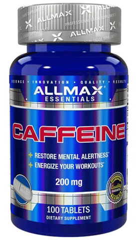 Allmax Essentials Caffine 200mg Tablet 1