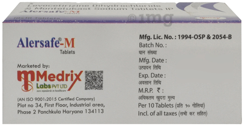 Alersafe-M Tablet image Alersafe-M Tablet image