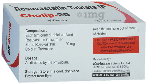 Cholip 20 Tablet image