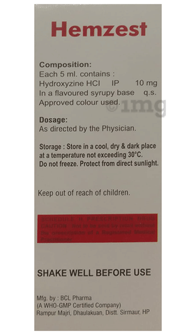Hemzest Oral Solution image Hemzest Oral Solution image