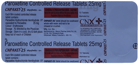 Cnpaxet 25mg Tablet image