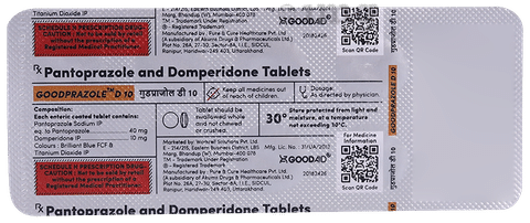 Goodprazole D 10 Tablet