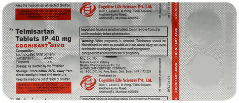 Cognisart 40mg Tablet image