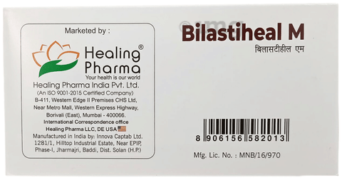 Bilastiheal M Tablet image Bilastiheal M Tablet image