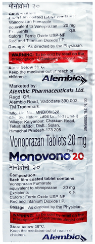 Monovono 20 Tablet image