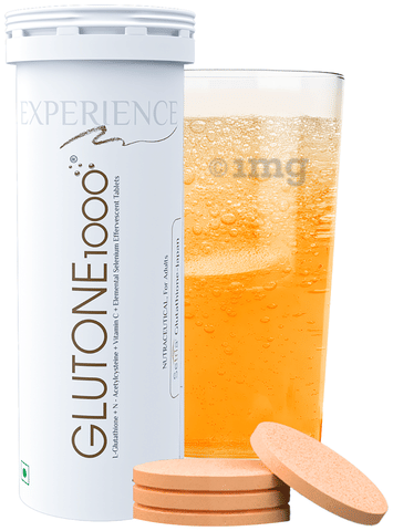 Glutone 1000(15 Effervescent Tablets Each): Buy box of 1.0 Bottle at best  price in India