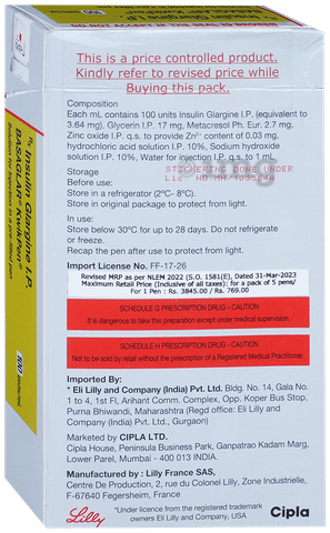 Basaglar Kwikpen Solution for Injection
