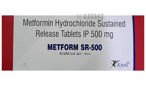 Metform SR 500 Tablet image Metform SR 500 Tablet image