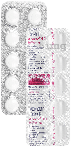 Atorec 40 Tablet image