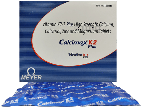 Calcimax K2 Plus Tablet image Calcimax K2 Plus Tablet image