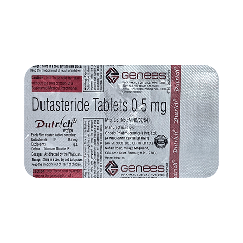 Dutrich 0.5mg Tablet image Dutrich 0.5mg Tablet image