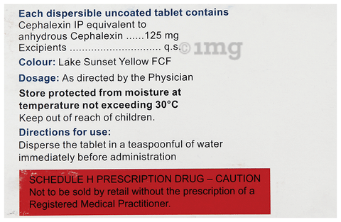 Cephadex 125 Tablet DT image Cephadex 125 Tablet DT image