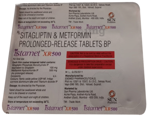 Istamet XR 500 Tablet