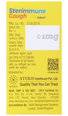 Sterimmune Cough Tablet image Sterimmune Cough Tablet image