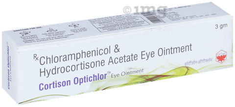Cortison Optichlor Eye Ointment image