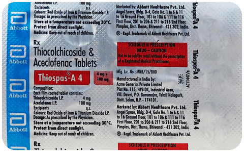 Thiospas-A 4 Tablet image