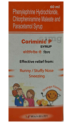 Coriminic P Syrup Orange image Coriminic P Syrup Orange image