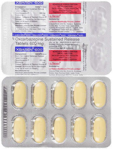 Xbaren 600mg Tablet image Xbaren 600mg Tablet image