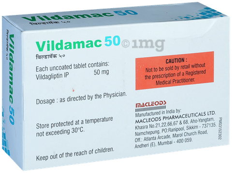 Vildamac 50 Tablet image
