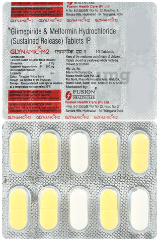 Glynamic M 2mg/500mg Tablet