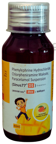 Sinus 77 DS Oral Suspension Alphonso Mango