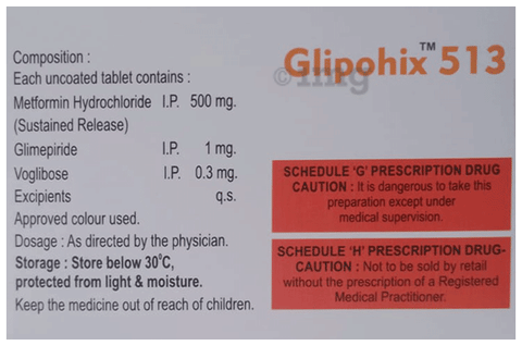 Glipohix 513 Tablet SR image
