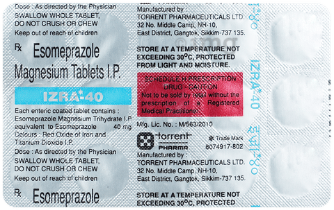 Izra 40 Tablet image