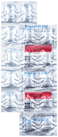 Ritecef-O 200 Tablet DT image