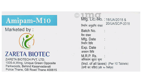 Amipam-M10 Tablet SR image