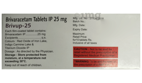 Brivup 25mg Tablet image