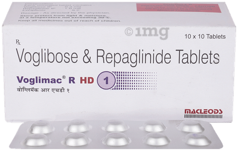 Voglimac R HD 1mg/0.3mg Tablet