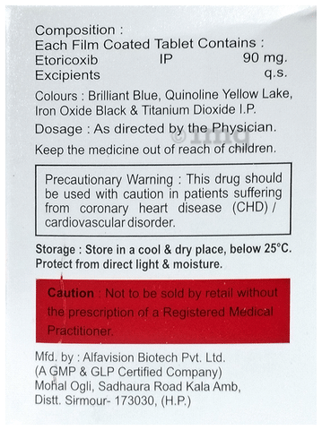 Intoxib 90 Tablet image