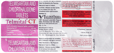 Telmital-CT Tablet image