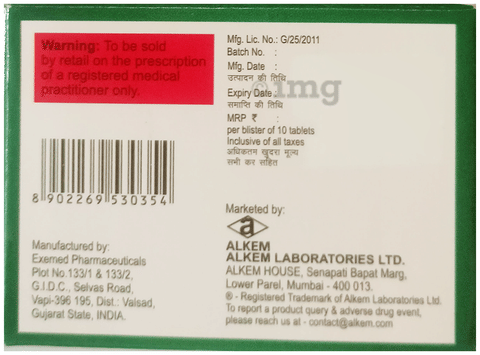 Alsita-E 25 Tablet image