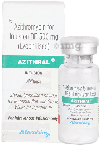 Azithral 500mg Injection image