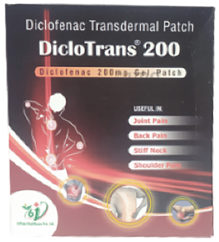 Diclotrans 200 Transdermal Patch image