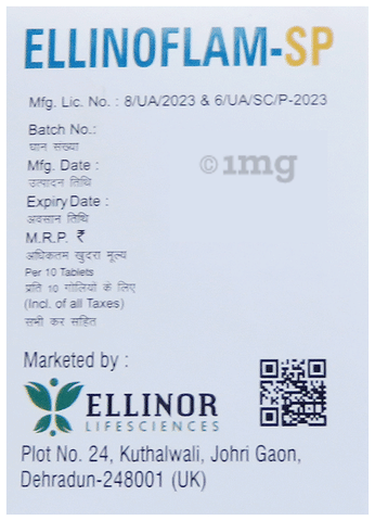 Ellinoflam-SP Tablet image