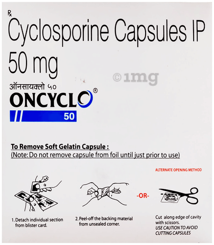 Oncyclo 50 Capsule image Oncyclo 50 Capsule image