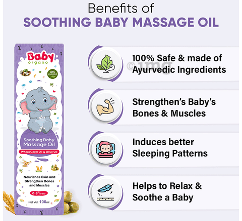 Soothing baby massage top