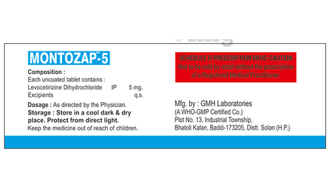Montozap 5 Tablet image Montozap 5 Tablet image