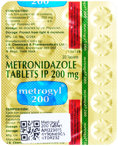 Metrogyl 200 Tablet
