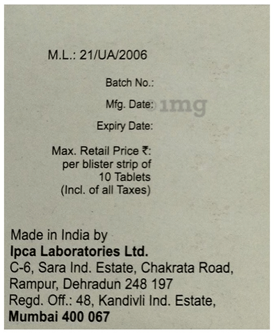 IPCA MMF 500 Tablet image